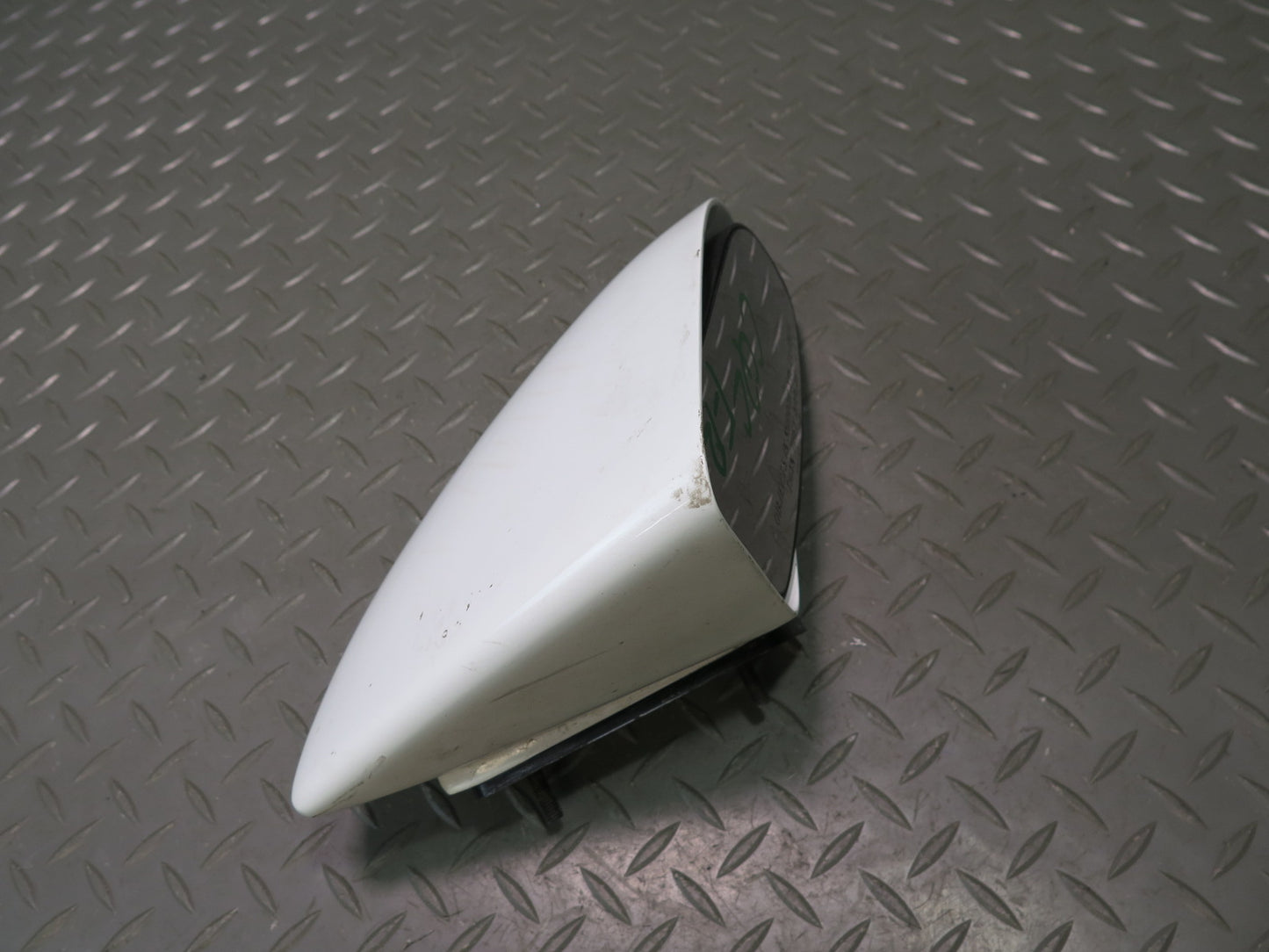 88-96 Chevrolet Corvette C4 Right Door Heated Side View Power Mirror White OEM