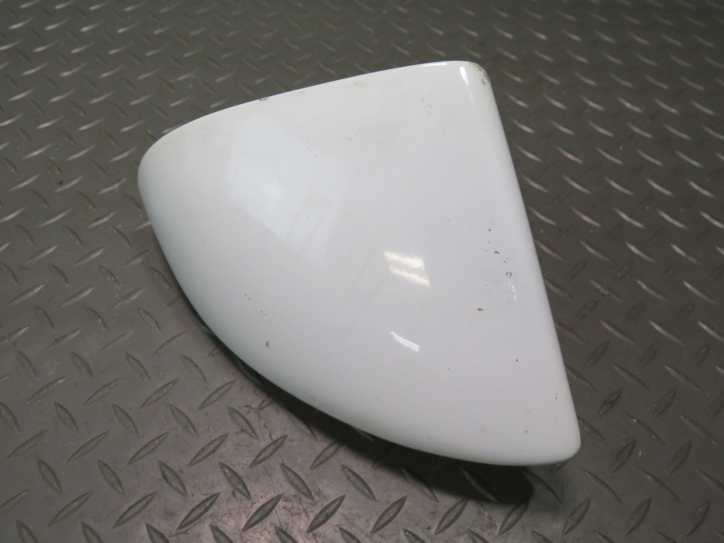 88-96 Chevrolet Corvette C4 Right Door Heated Side View Power Mirror White OEM