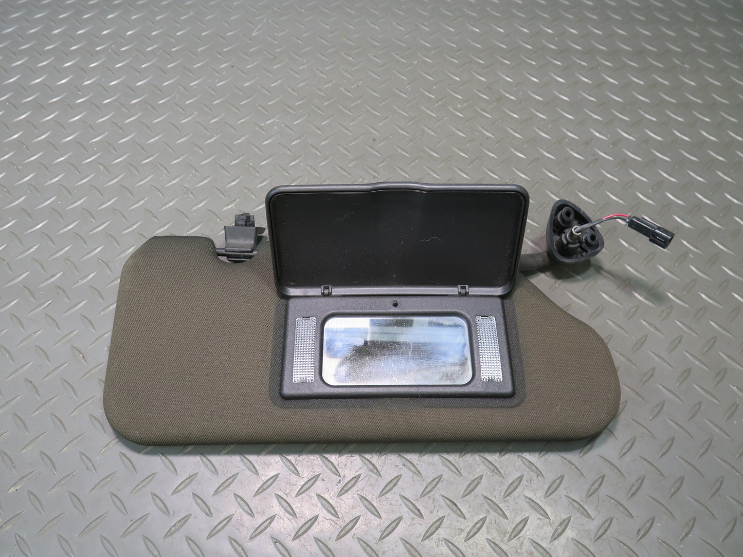 2004-2009 Cadillac XLR Front Left & Right Side Sun Visor W/ Homelink Black Set