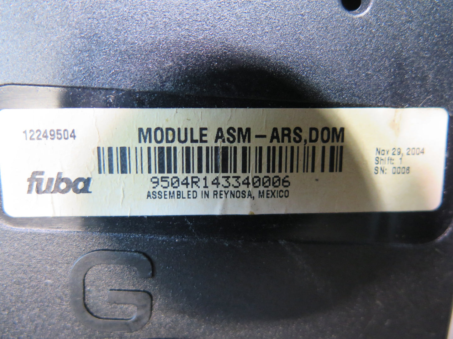 2004-2009 Cadillac XLR GPS Radio Antenna Computer Control Module Set