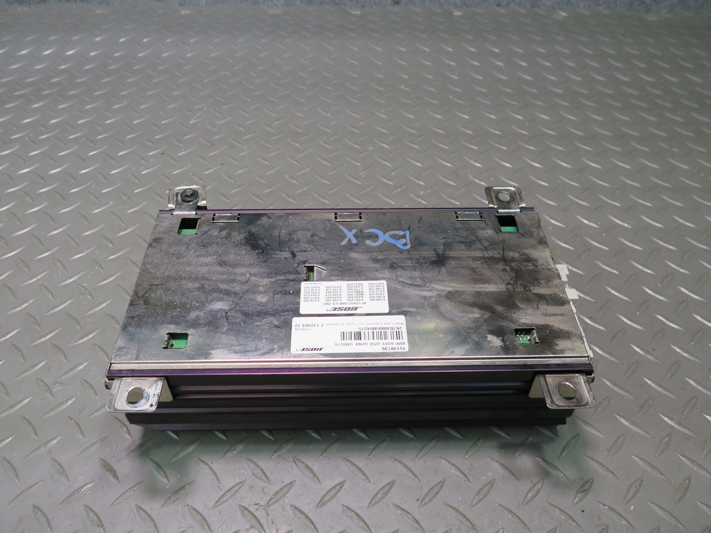 2004-2009 Cadillac XLR Bose Audio Radio Amplifier AMP 15139739