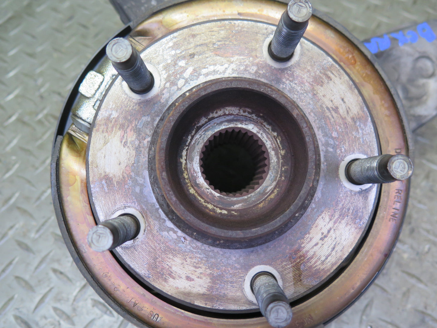 2004-2008 Cadillac XLR Rear Right Pass Side Spindle Knuckle Wheel Hub Bearing