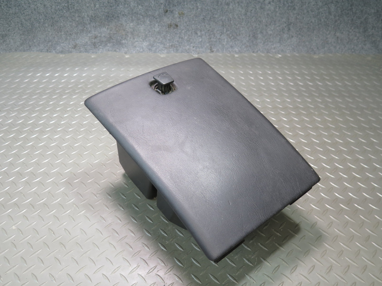 2004-2009 Cadillac XLR Rear Console Storage Compartment Box Black