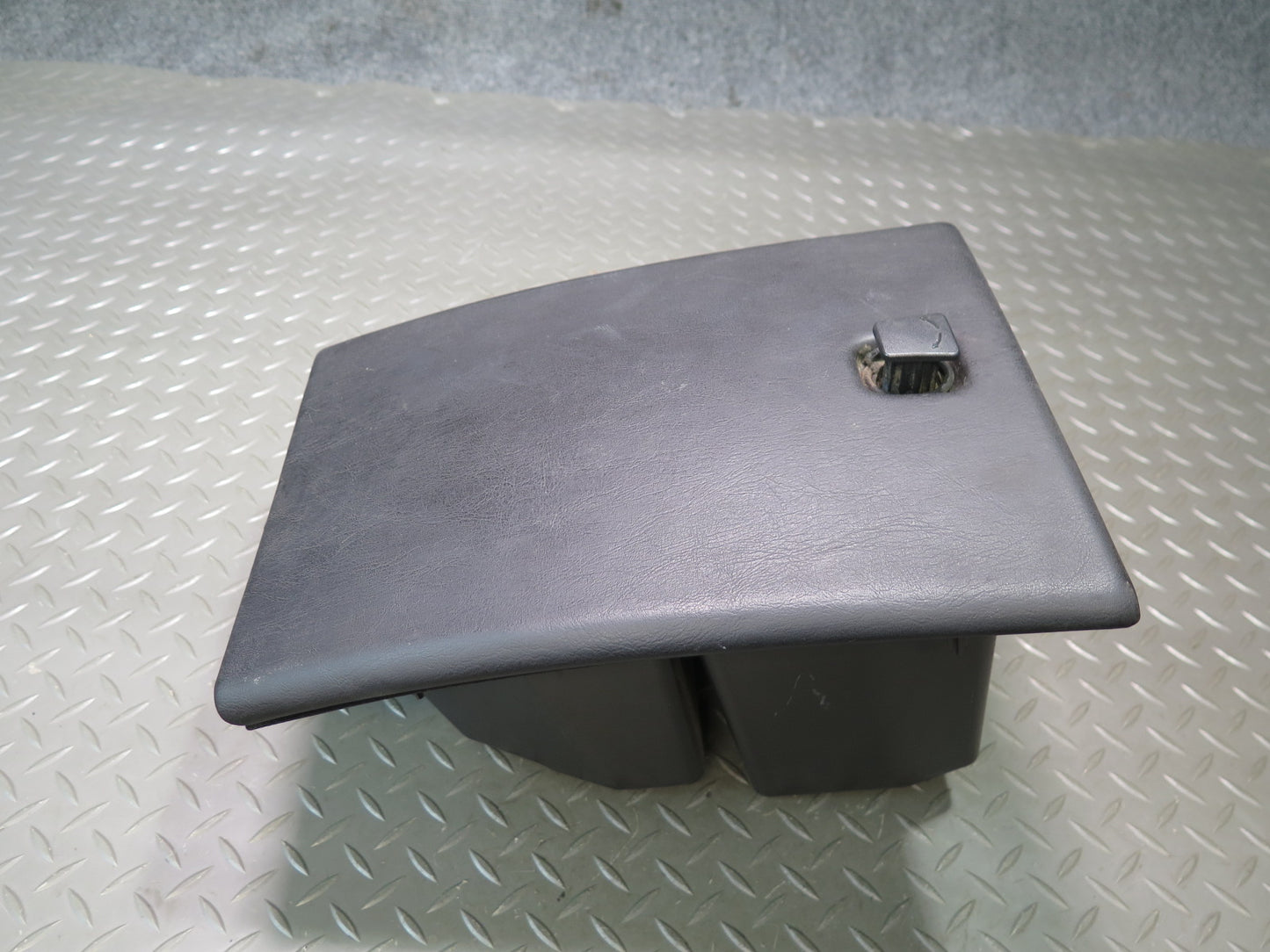 2004-2009 Cadillac XLR Rear Console Storage Compartment Box Black
