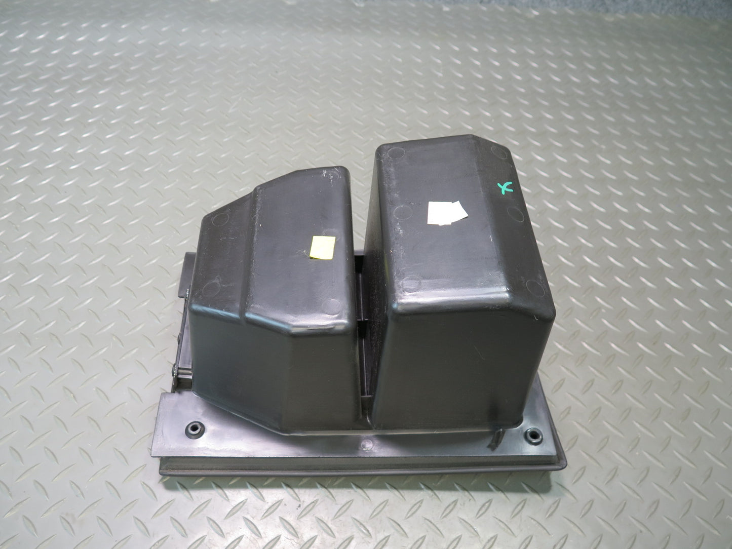 2004-2009 Cadillac XLR Rear Console Storage Compartment Box Black