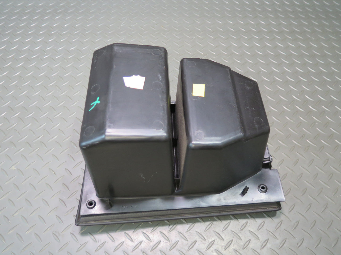 2004-2009 Cadillac XLR Rear Console Storage Compartment Box Black