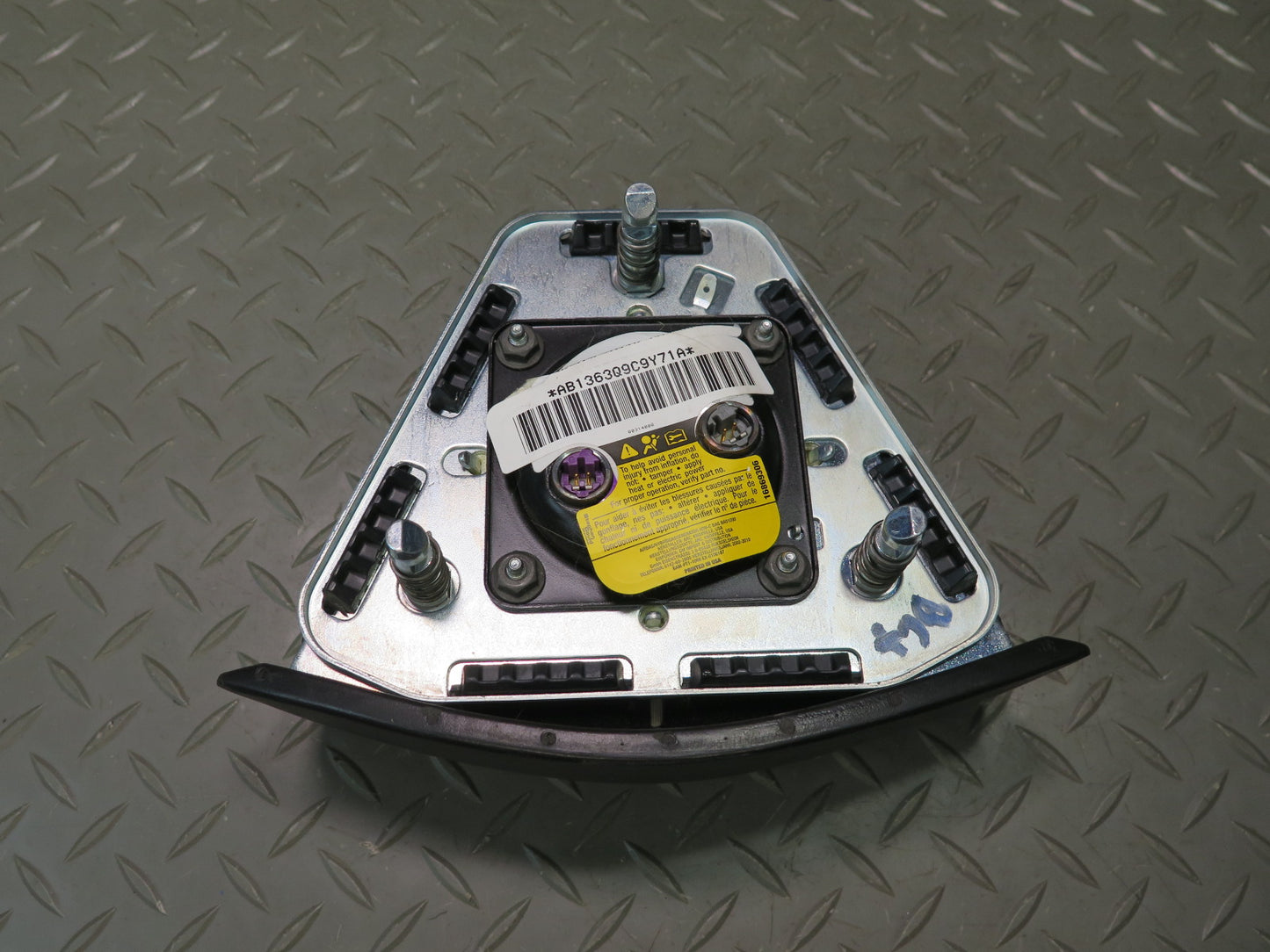 04-07 CADILLAC XLR FRONT LEFT DRIVER SIDE STEERING WHEEL SRS AIRBAG OEM
