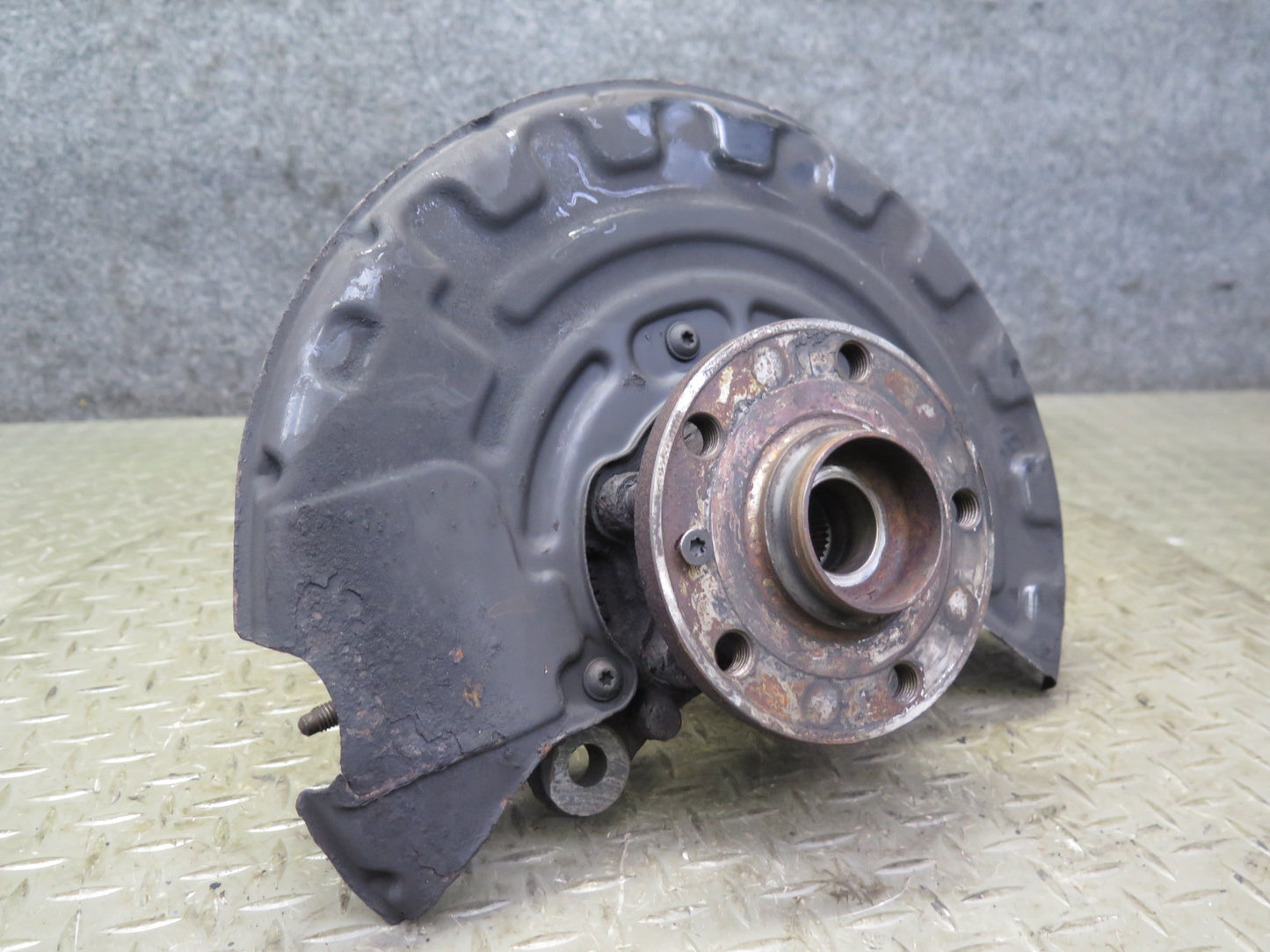 12-13 VW Golf R MK6 AWD Front Right Spindle Knuckle Wheel Hub Bearing OEM