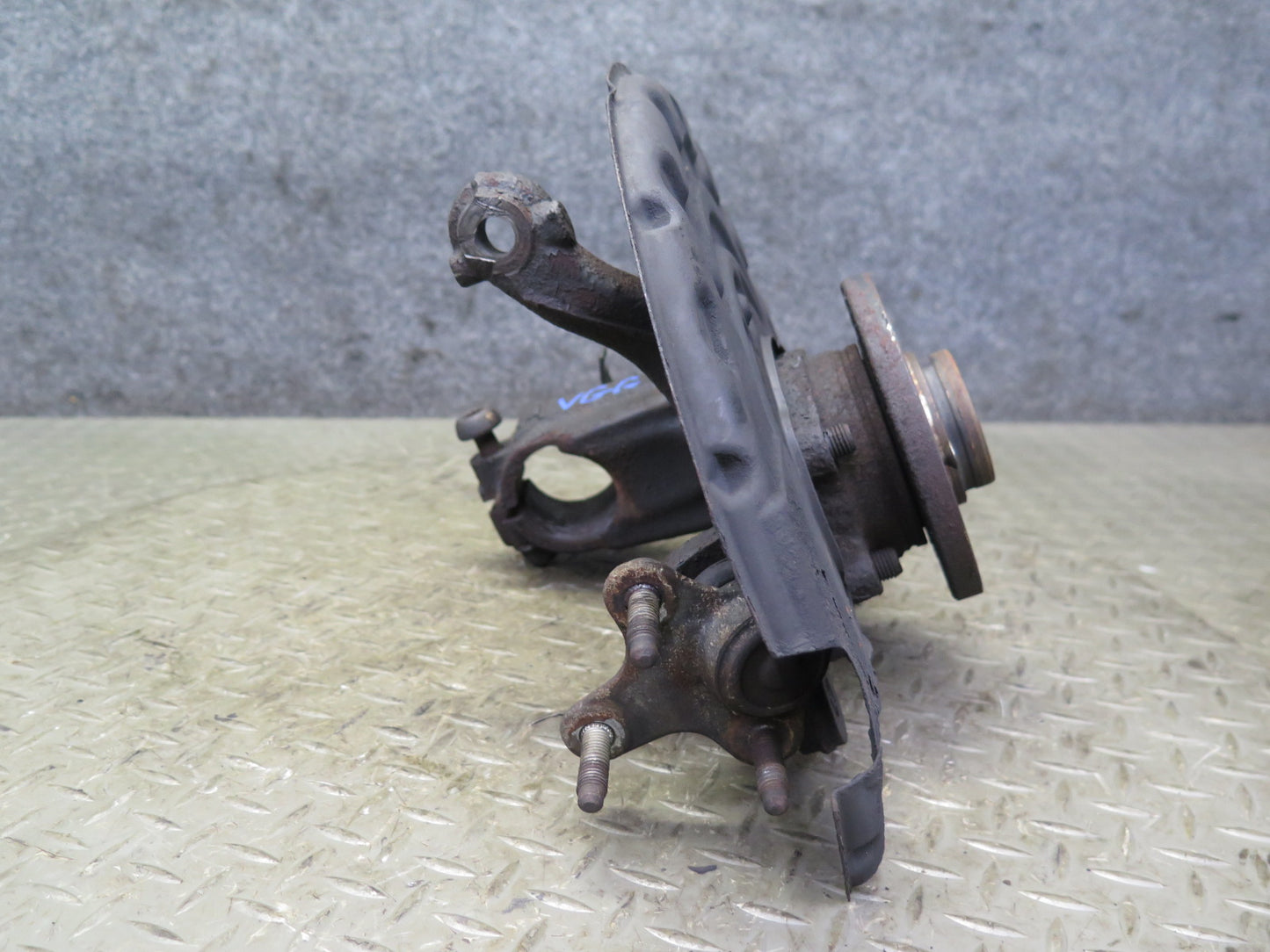 12-13 VW Golf R MK6 AWD Front Right Spindle Knuckle Wheel Hub Bearing OEM