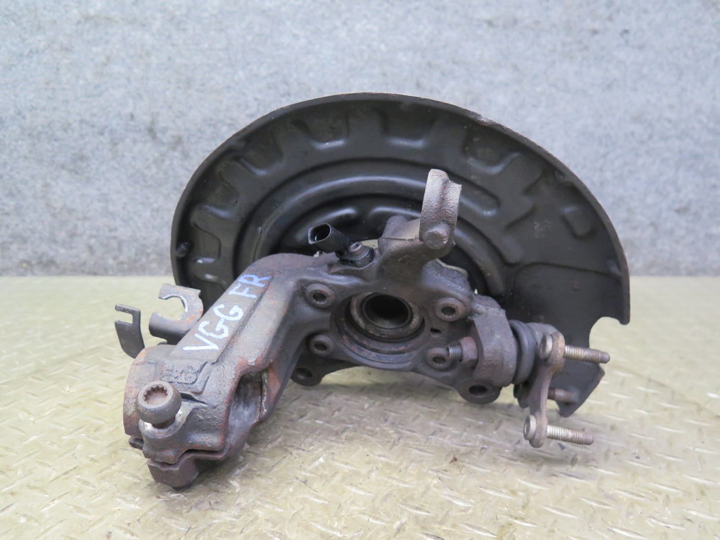 12-13 VW Golf R MK6 AWD Front Right Spindle Knuckle Wheel Hub Bearing OEM