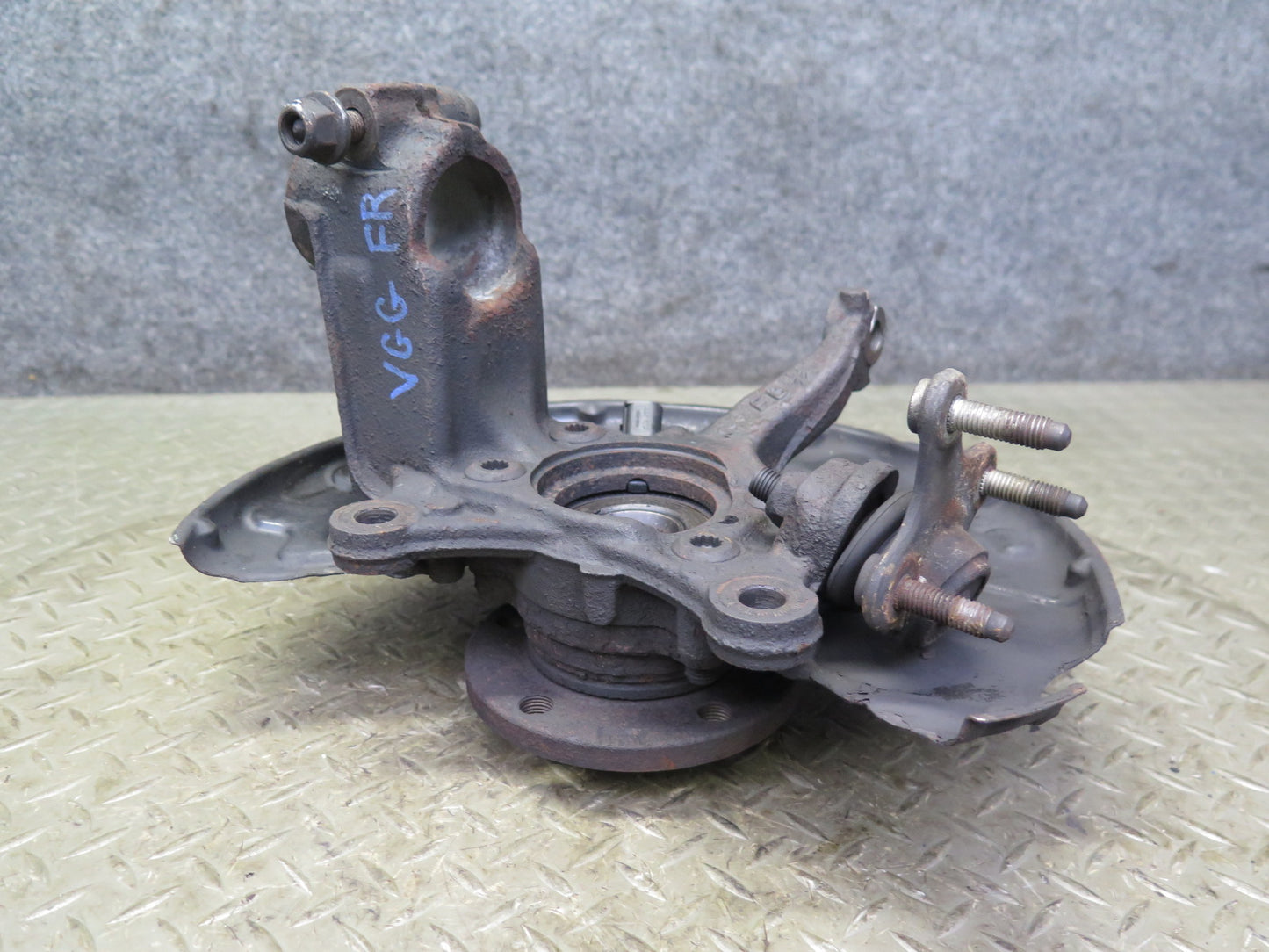 12-13 VW Golf R MK6 AWD Front Right Spindle Knuckle Wheel Hub Bearing OEM