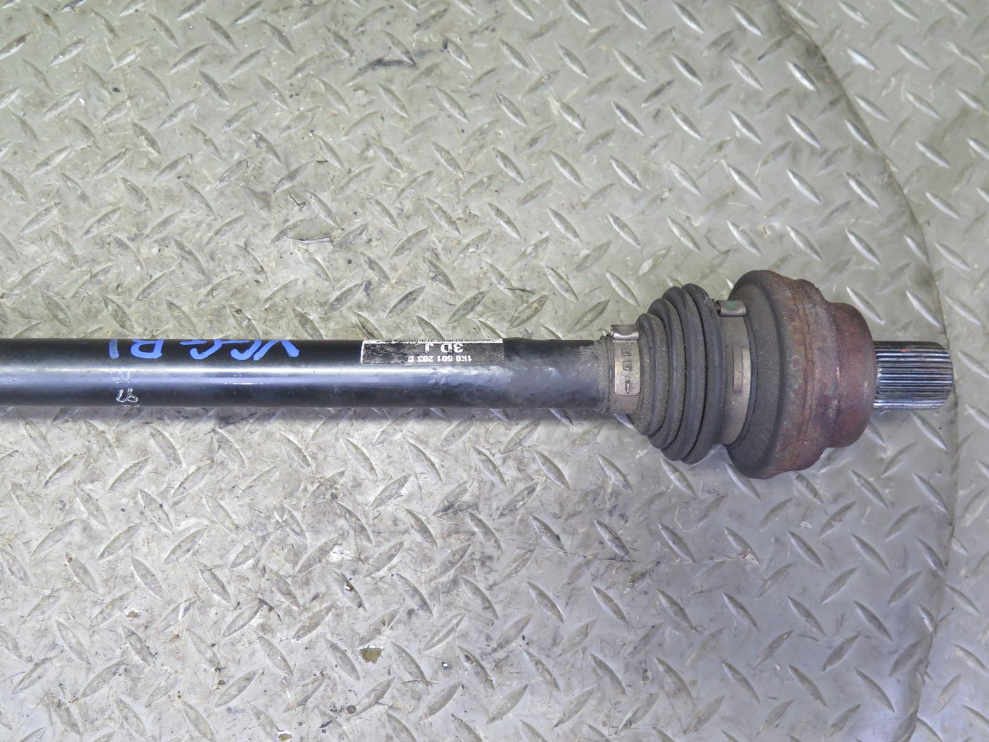 12-13 VW Golf R MK6 AWD Rear Left Axle Half Shaft 1K0501203D OEM