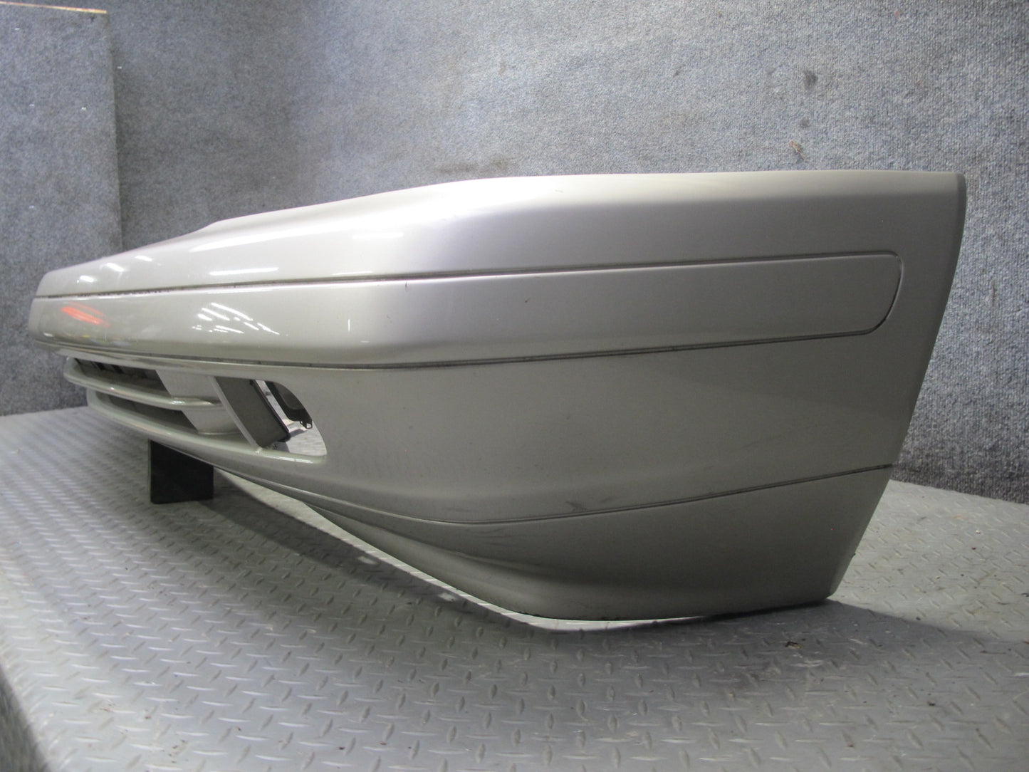 96-02 Mercedes R129 Sl-class Front Bumper Cover Smoke Silver OEM