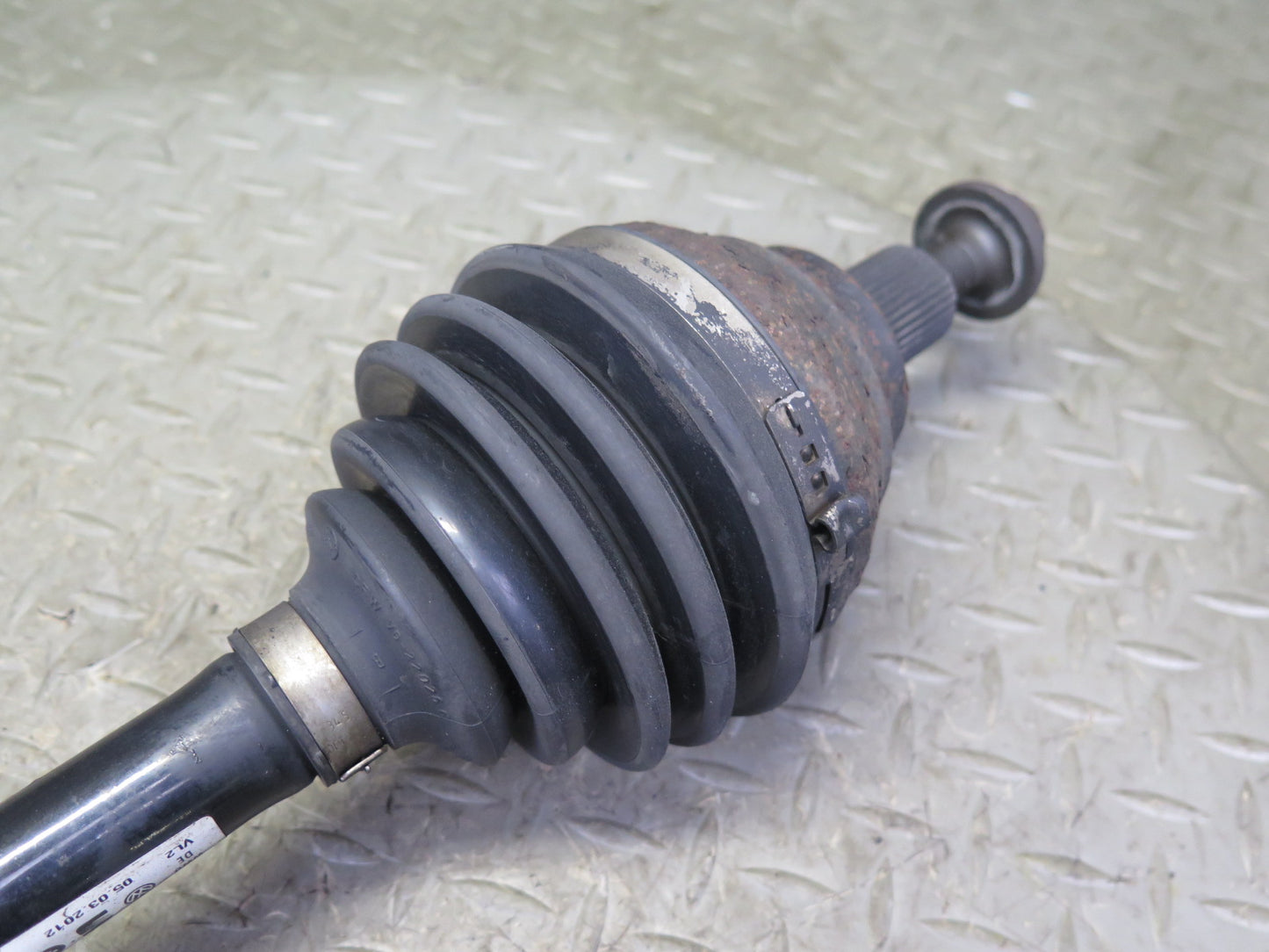 12-13 Volkswagen Golf R MK6 AWD Front Left Axle Half Shaft 3C0407271AJ OEM