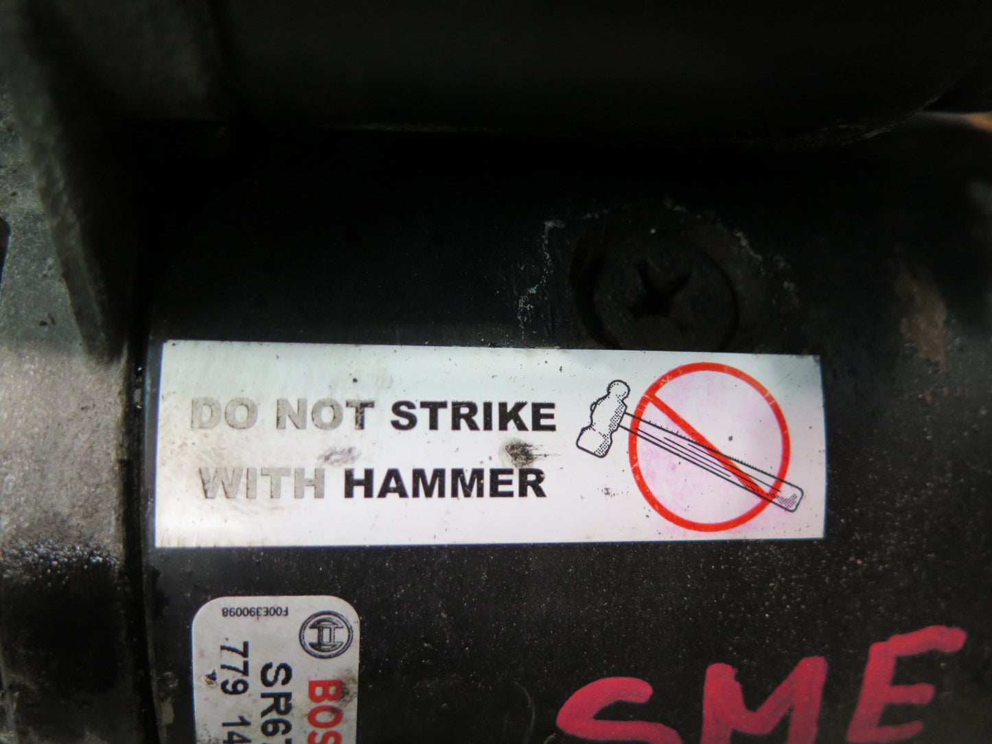 81-83 Mercedes W123 240D Engine Starter Motor Bosch