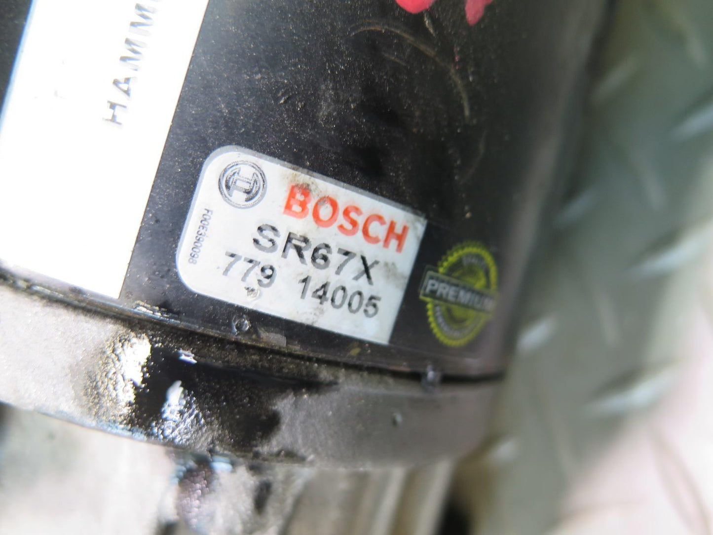 81-83 Mercedes W123 240D Engine Starter Motor Bosch