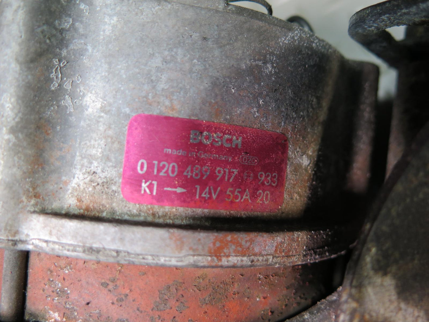 81-83 Mercedes W123 240D 55AMP Engine Alternator Generator 0120489917 OEM