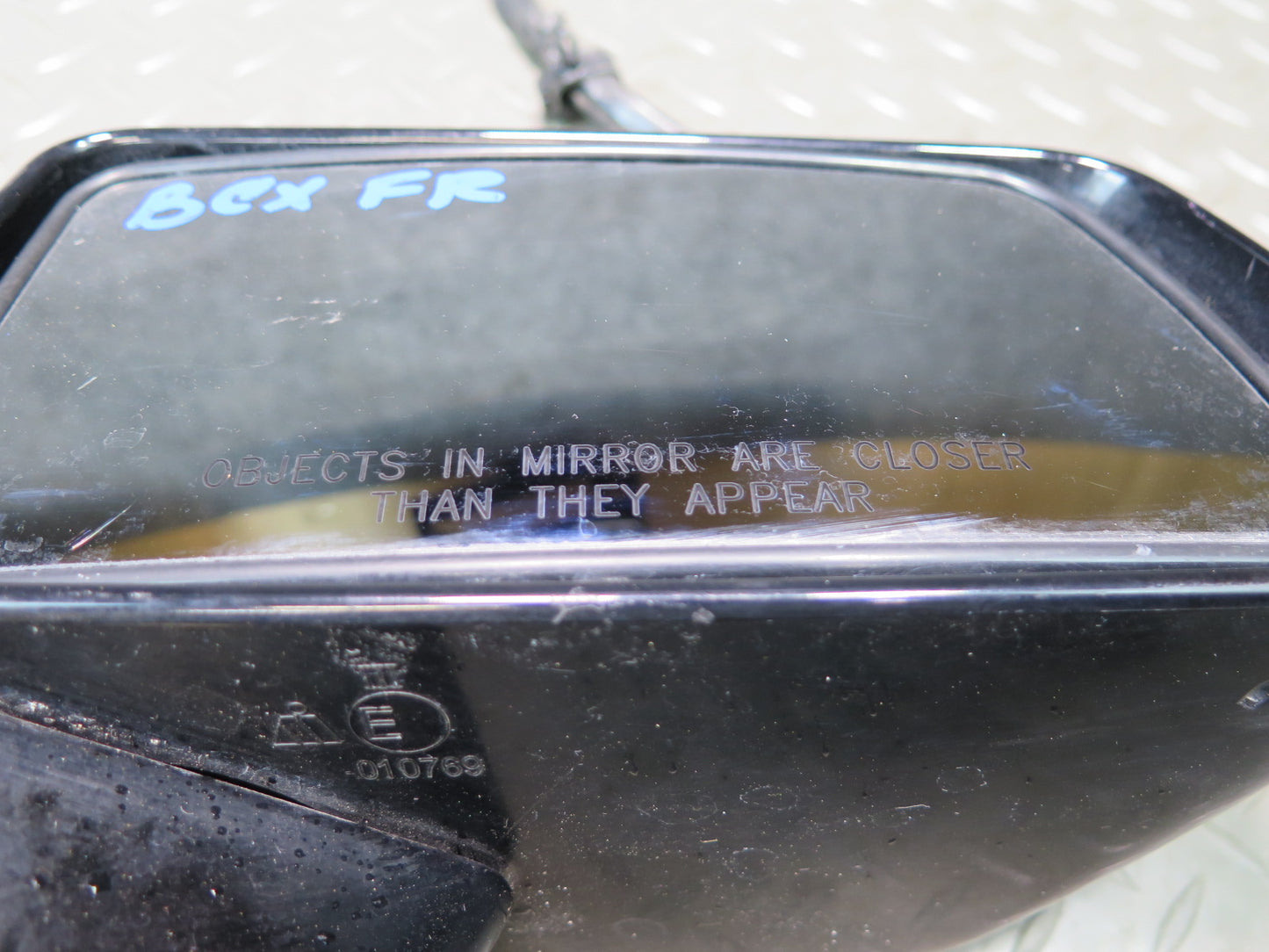 2004-2005 Cadillac XLR Right Passenger Side Door Exterior Side View Mirror Black