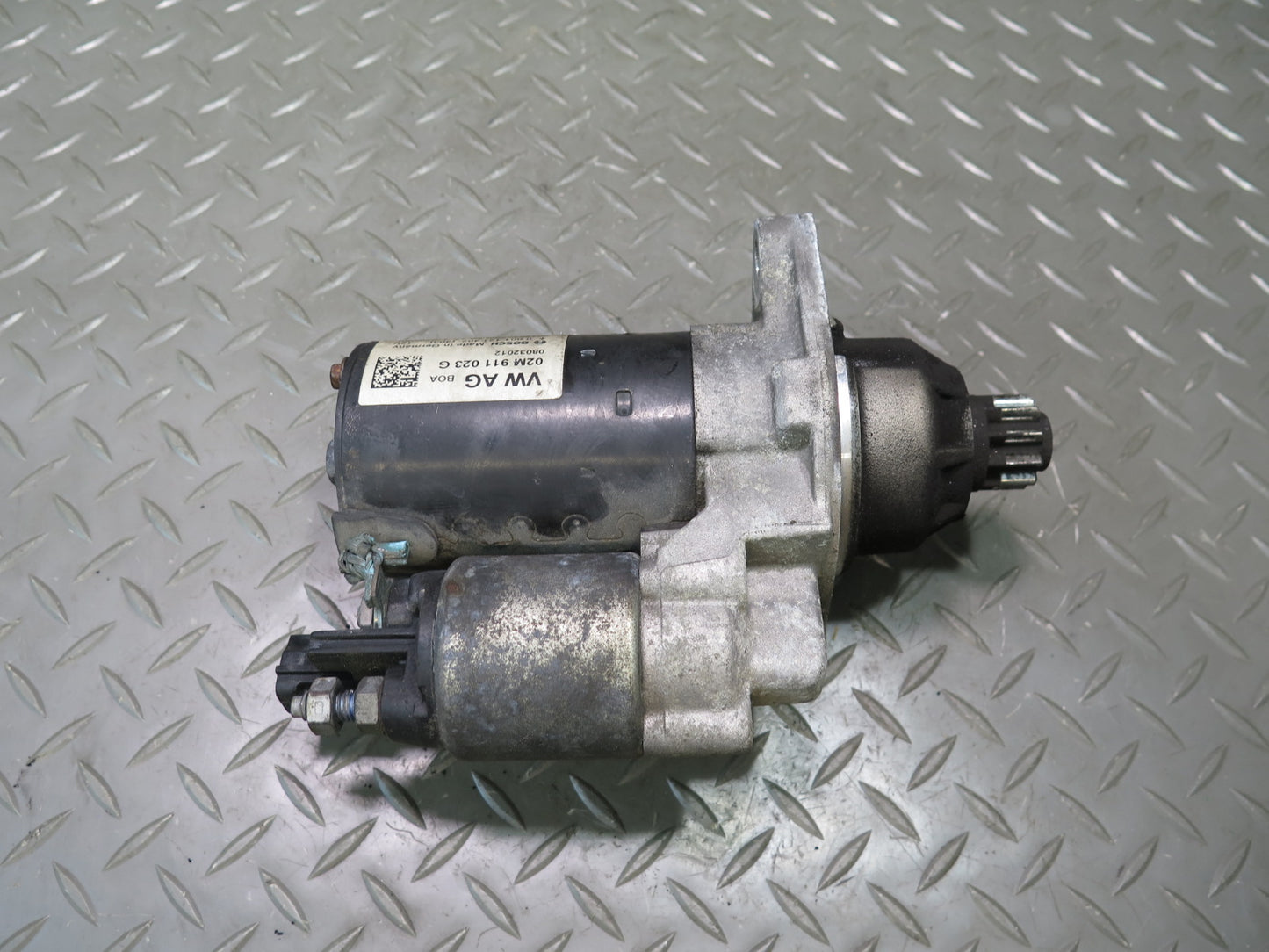 12-13 Volkswagen Golf R GTI MK6 Engine Starter Motor 02M911023G OEM