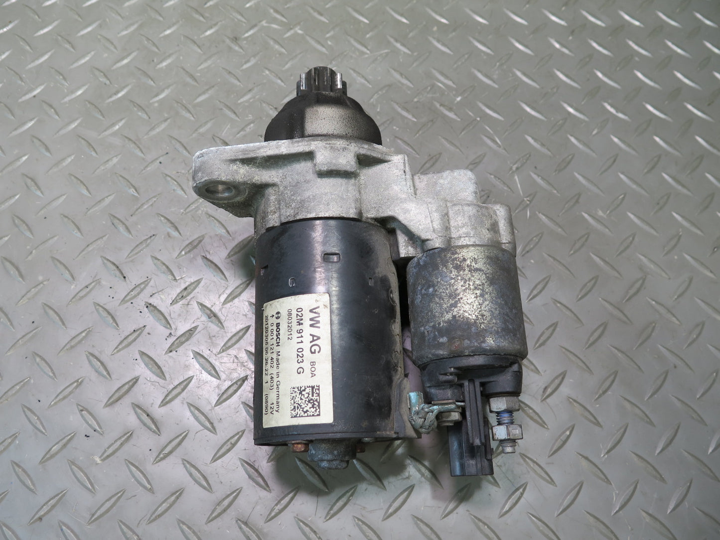 12-13 Volkswagen Golf R GTI MK6 Engine Starter Motor 02M911023G OEM