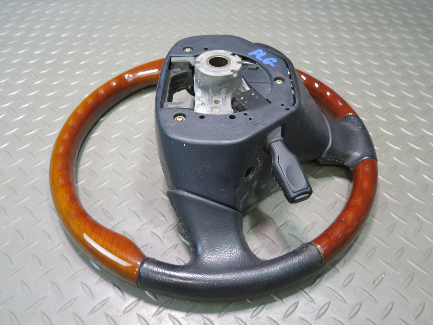 2004 Lexus UZS161L GS300 GS430 Leather Wood Steering w Controls OEM