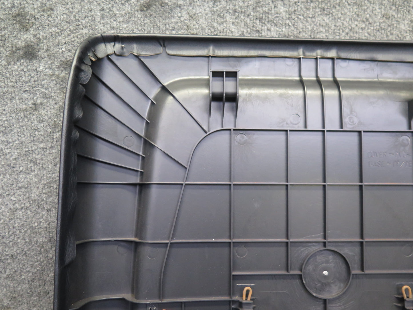 98-05 Lexus GS300 GS430 GS400 Front Left Seat Back Trim Cover Panel Black OEM