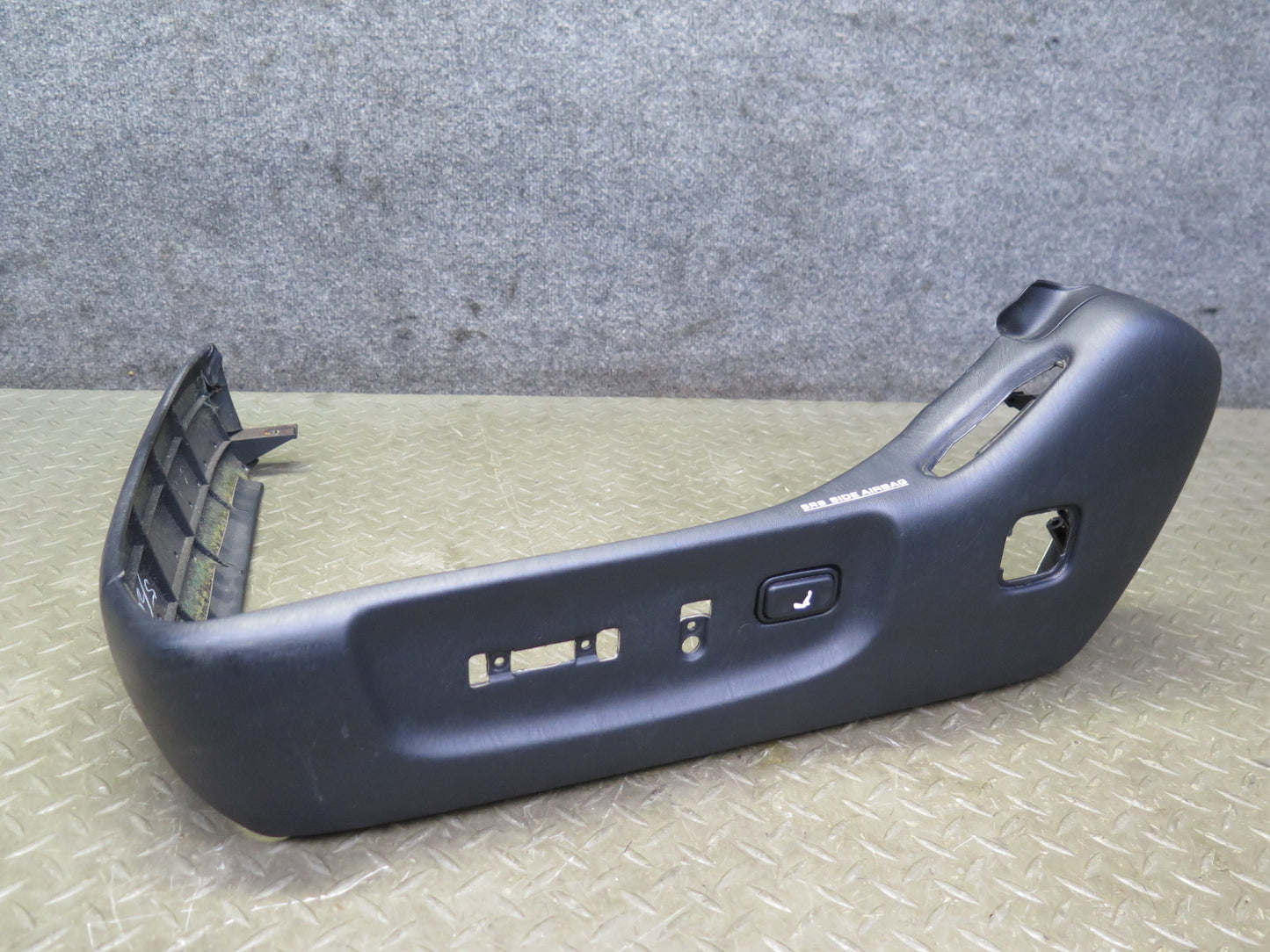 03-05 Lexus UZS161L GS430 Front Left Seat Trim Cover Panel w Switch Black OEM