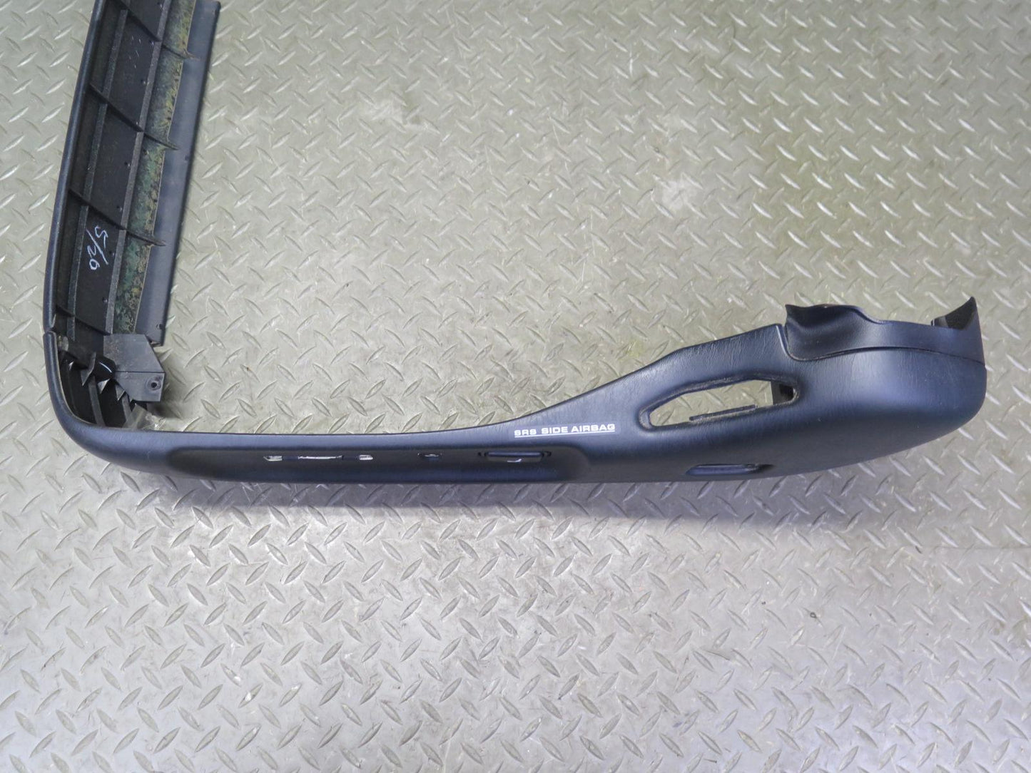 03-05 Lexus UZS161L GS430 Front Left Seat Trim Cover Panel w Switch Black OEM