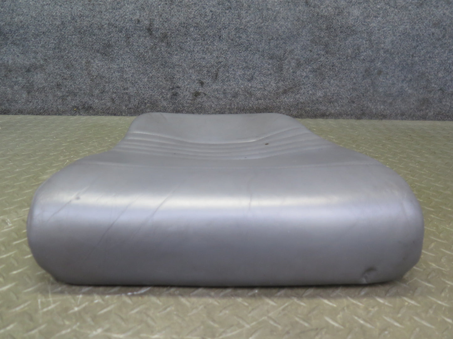 1999-2004 Porsche 911 996 Rear Left Seat Upper Backrest Leather Cushion Gray