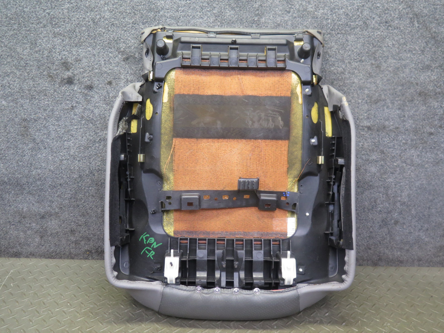 1999-2000 Porsche 911 996 Front Right Seat Lower Leather Cushion Gray