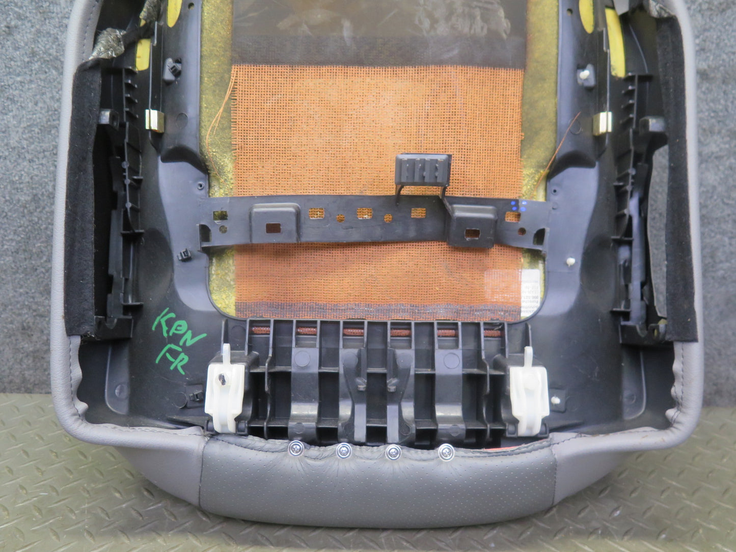 1999-2000 Porsche 911 996 Front Right Seat Lower Leather Cushion Gray