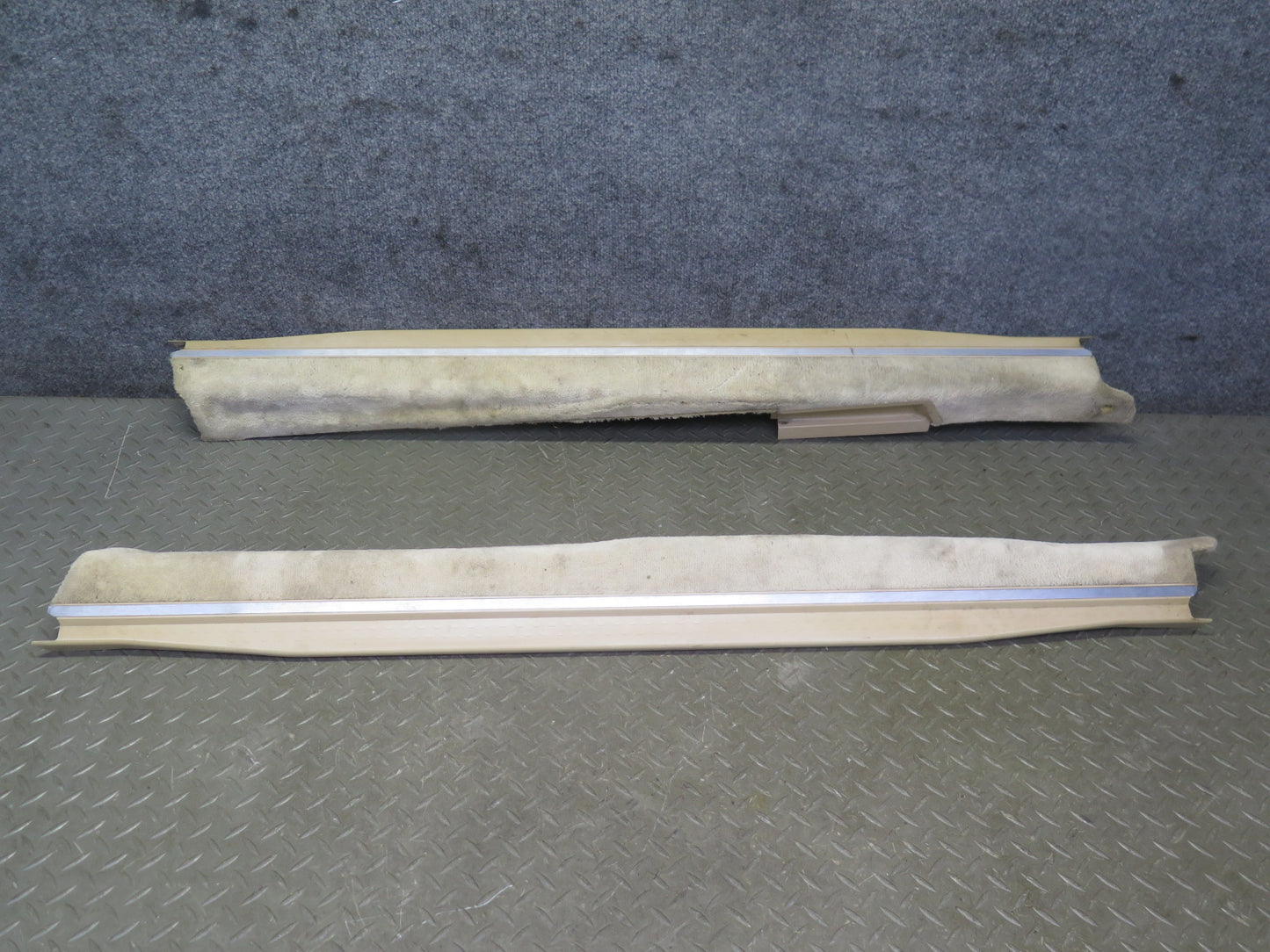 94-02 Mercedes R129 Sl-class Set of 2 Door Scuff Sill Plate Trim Panel OEM
