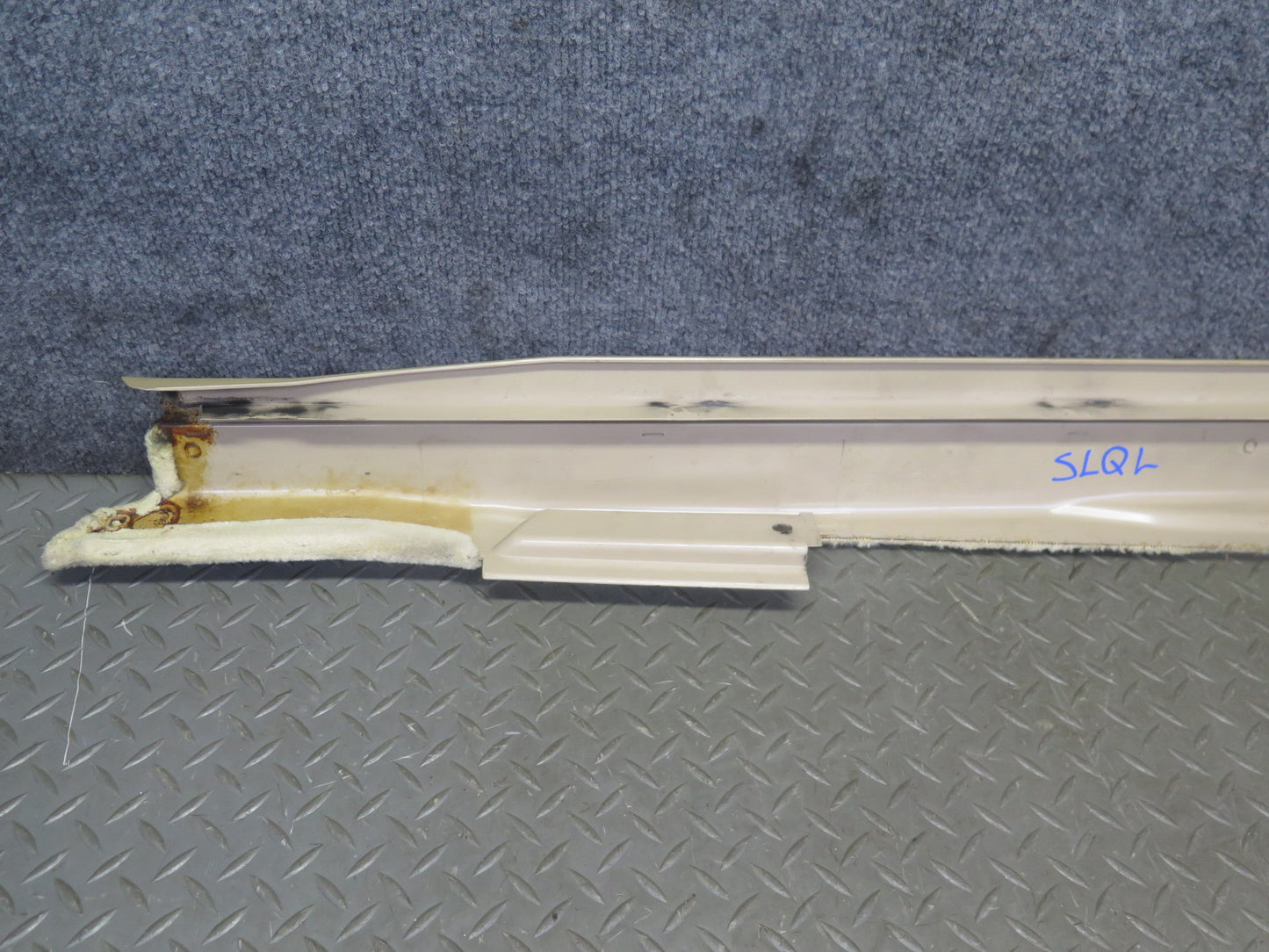 94-02 Mercedes R129 Sl-class Set of 2 Door Scuff Sill Plate Trim Panel OEM