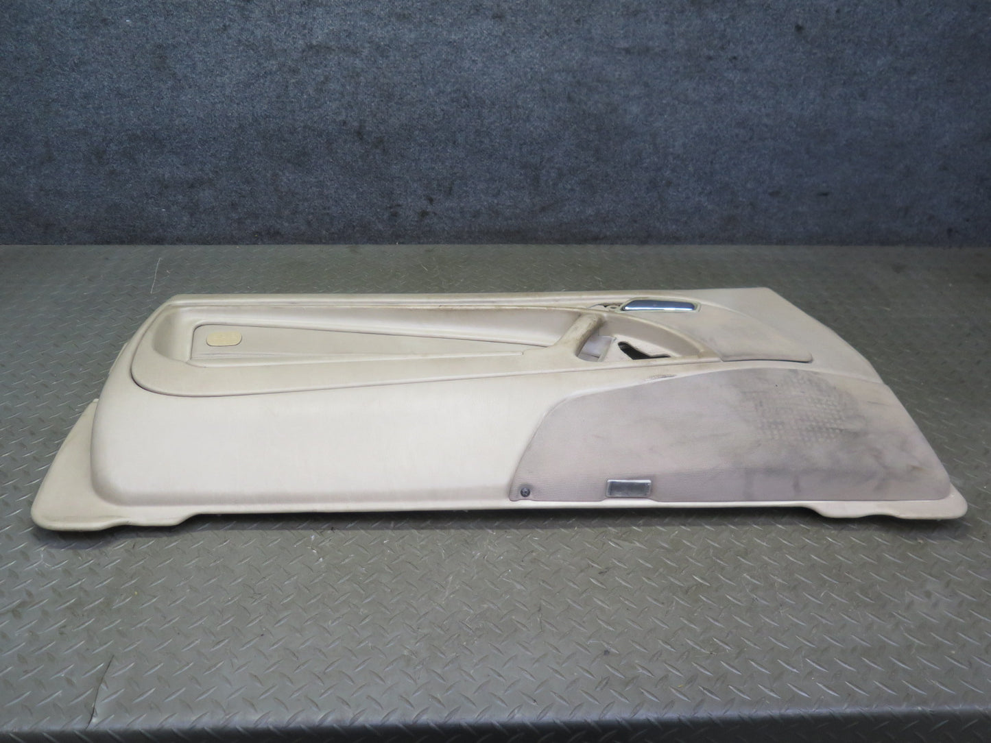 96-02 Mercedes R129 Sl-class Set of 2 Door Interior Trim Cover Panel Beige OEM