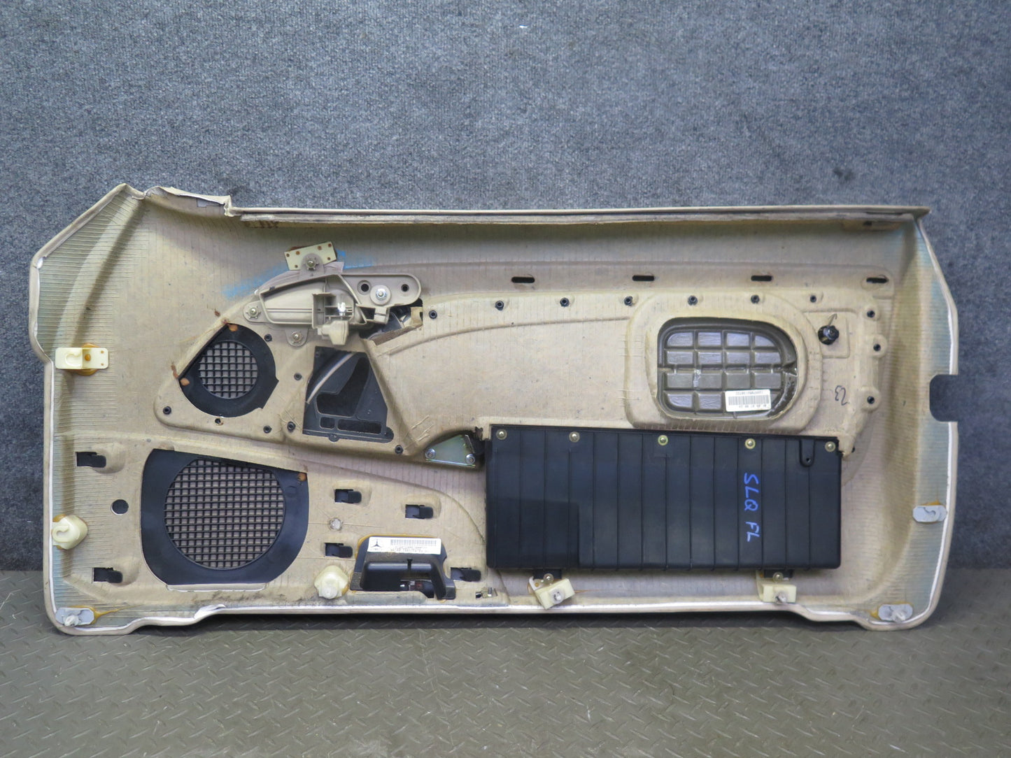 96-02 Mercedes R129 Sl-class Set of 2 Door Interior Trim Cover Panel Beige OEM