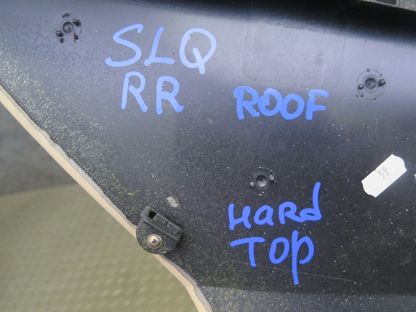 96-02 Mercedes R129 Sl-class Convertible Hard TOP Trim Cover Panel Set OEM