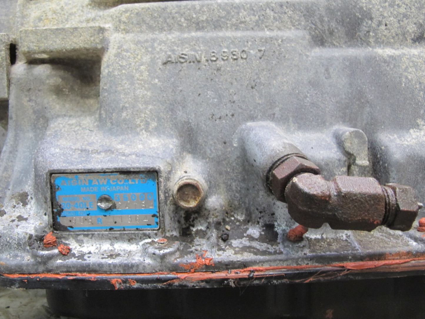 89-92 Toyota Supra MK3 7MGTE A340E Auto Transmission w Torque Converter 60K OEM