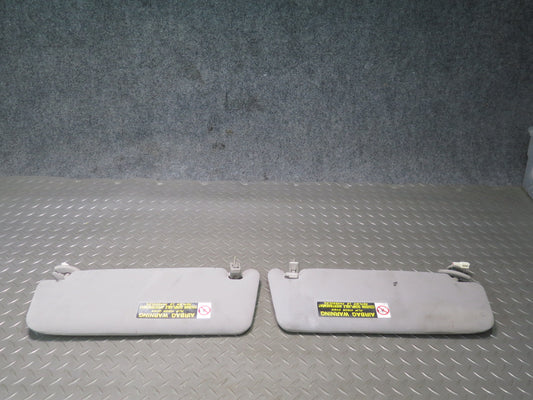 01-05 Lexus UZS161L GS300 GS430 Set of 2 Front Left & Right Sun Visor OEM