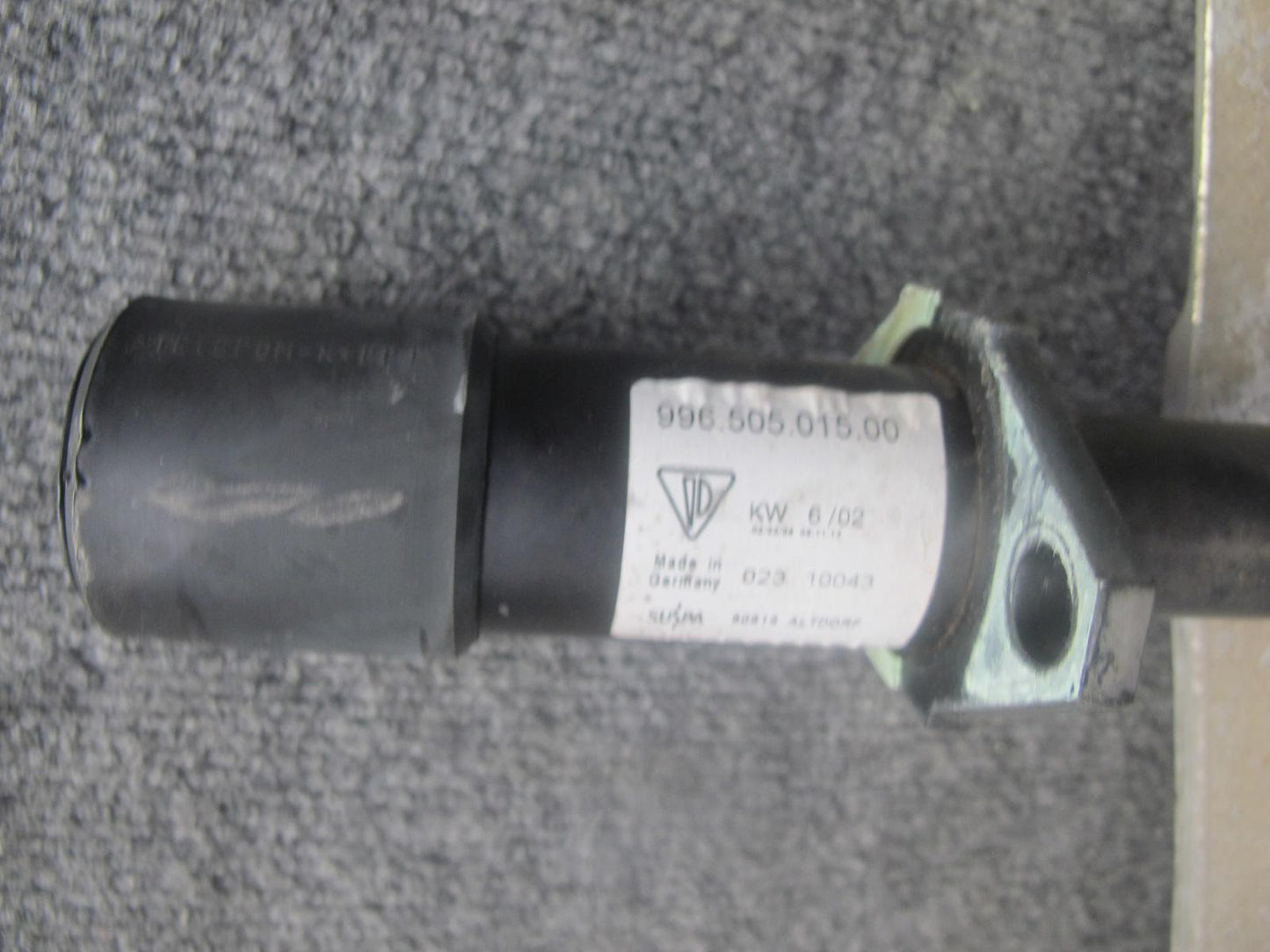 1999-2005 Porsche 911 996 Front Bumper Impact Reinforcement Bar w Absorbers