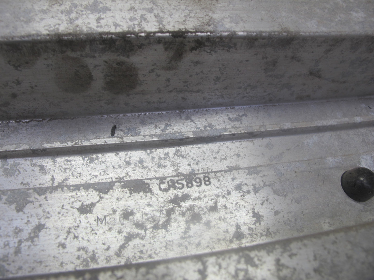 1999-2005 Porsche 911 996 Front Bumper Impact Reinforcement Bar w Absorbers