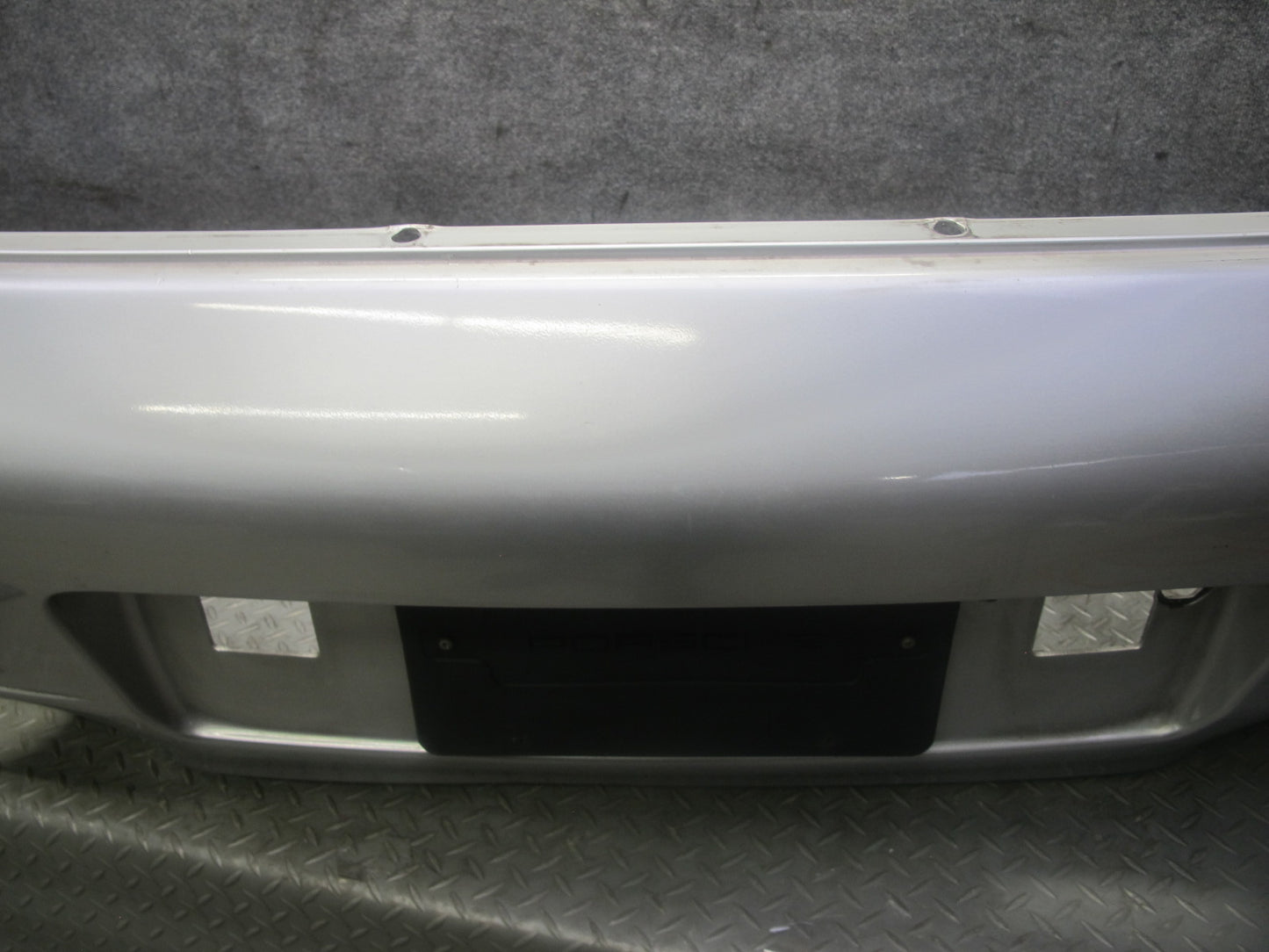 1999-2001 Porsche 911 996 Rear Bumper Cover Arctic Silver 99650521101