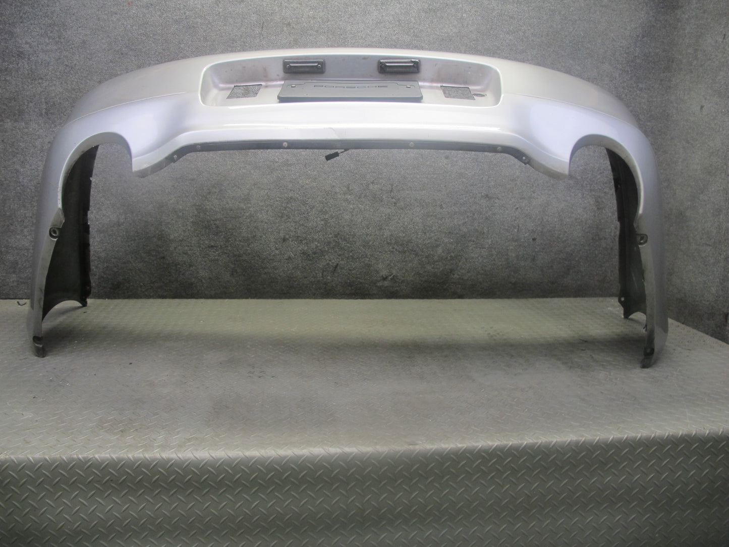 1999-2001 Porsche 911 996 Rear Bumper Cover Arctic Silver 99650521101