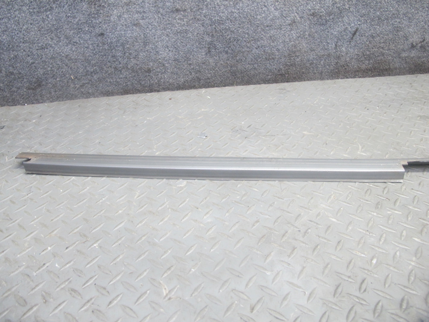 75-76 Mercedes W115 300D Interior Door Scuff Sill Plate Molding Trim Set OEM