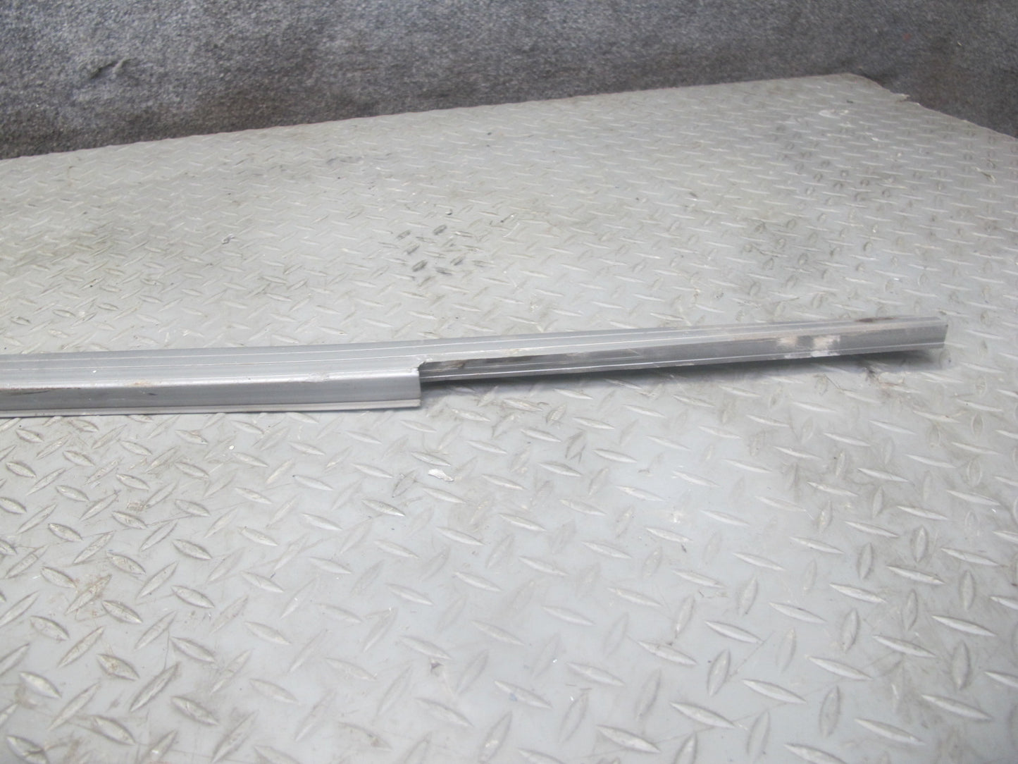 75-76 Mercedes W115 300D Interior Door Scuff Sill Plate Molding Trim Set OEM