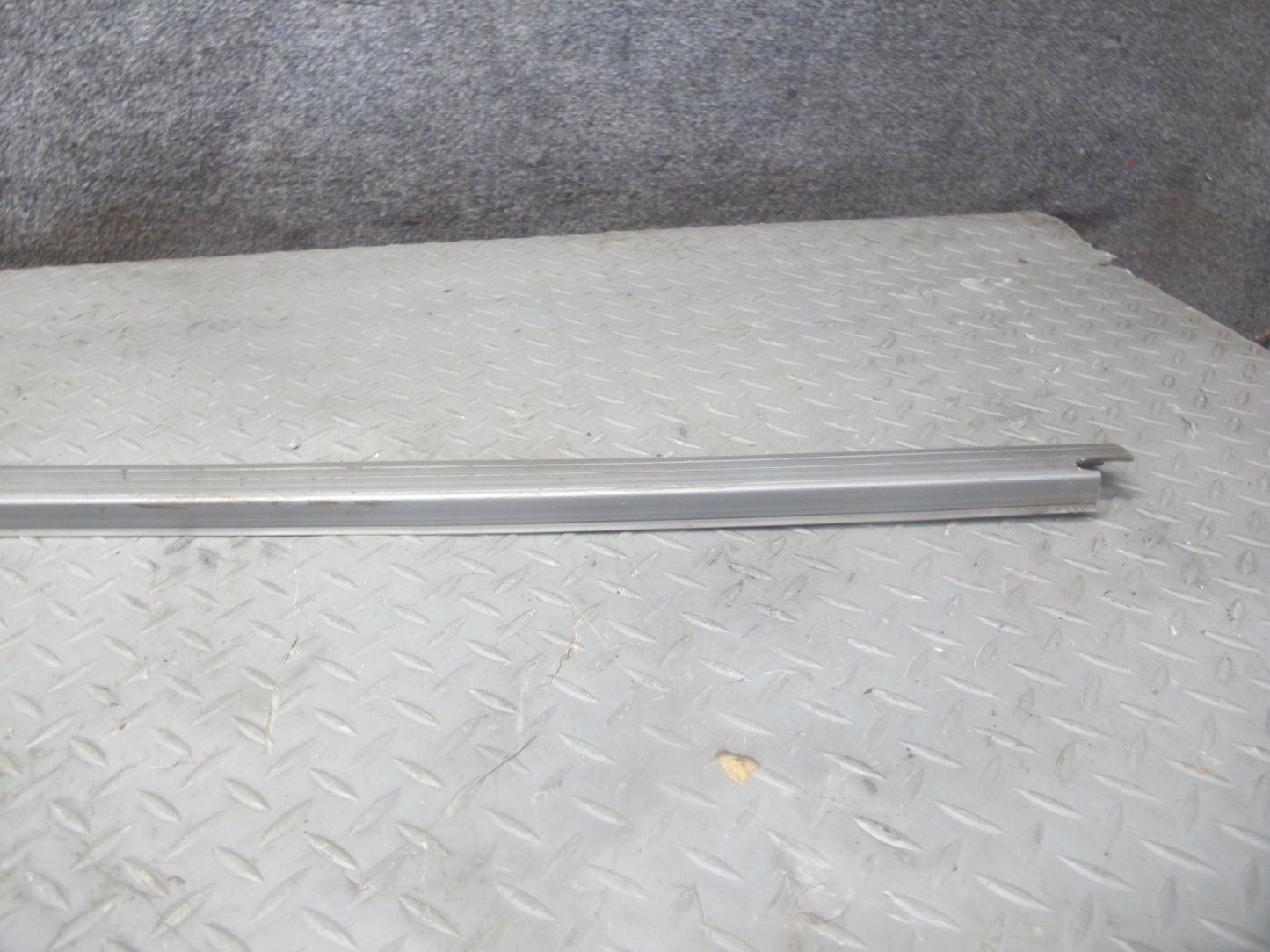 75-76 Mercedes W115 300D Interior Door Scuff Sill Plate Molding Trim Set OEM