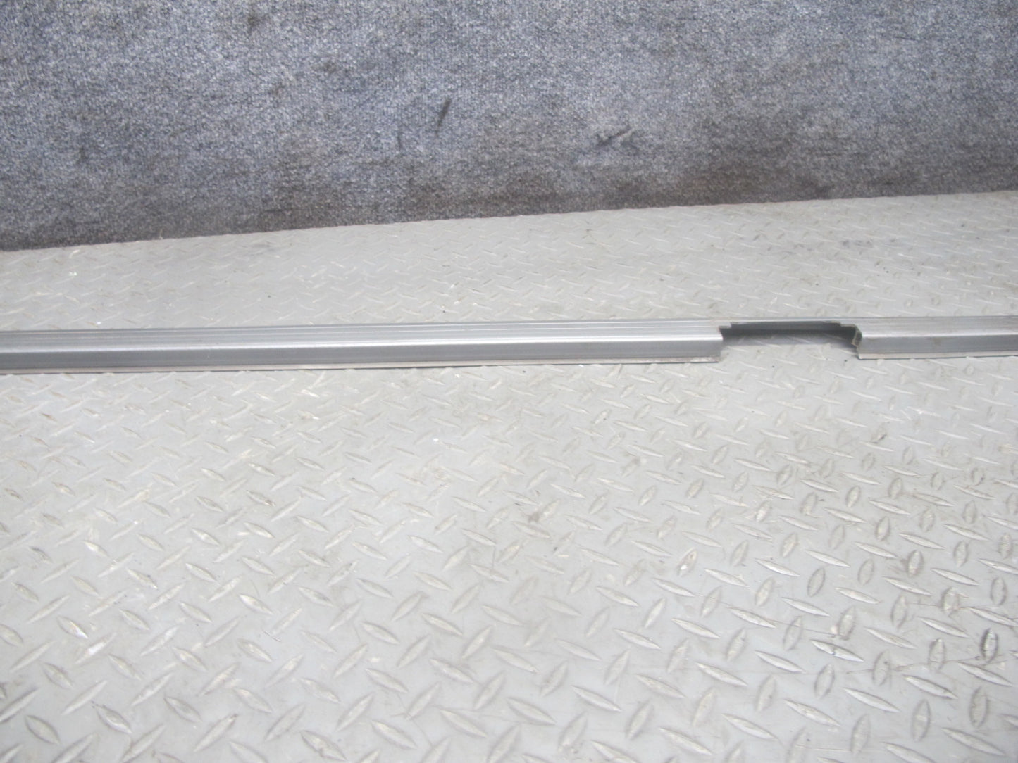 75-76 Mercedes W115 300D Interior Door Scuff Sill Plate Molding Trim Set OEM