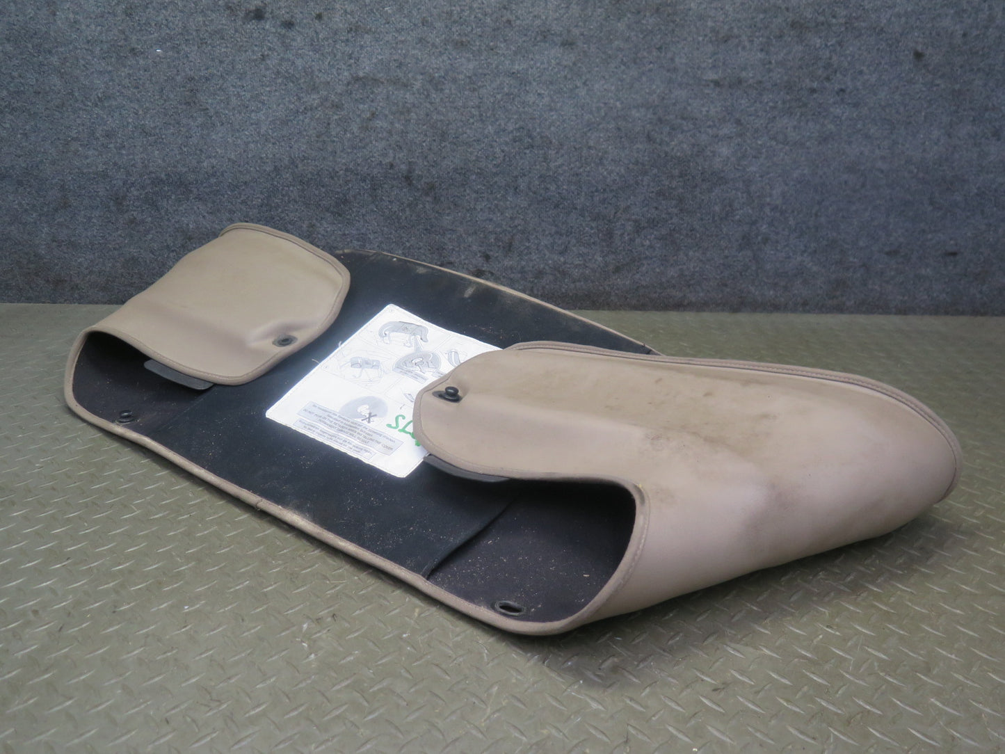 94-02 Mercedes R129 Sl-class Convertible TOP Roof Rear Cover Beige OEM