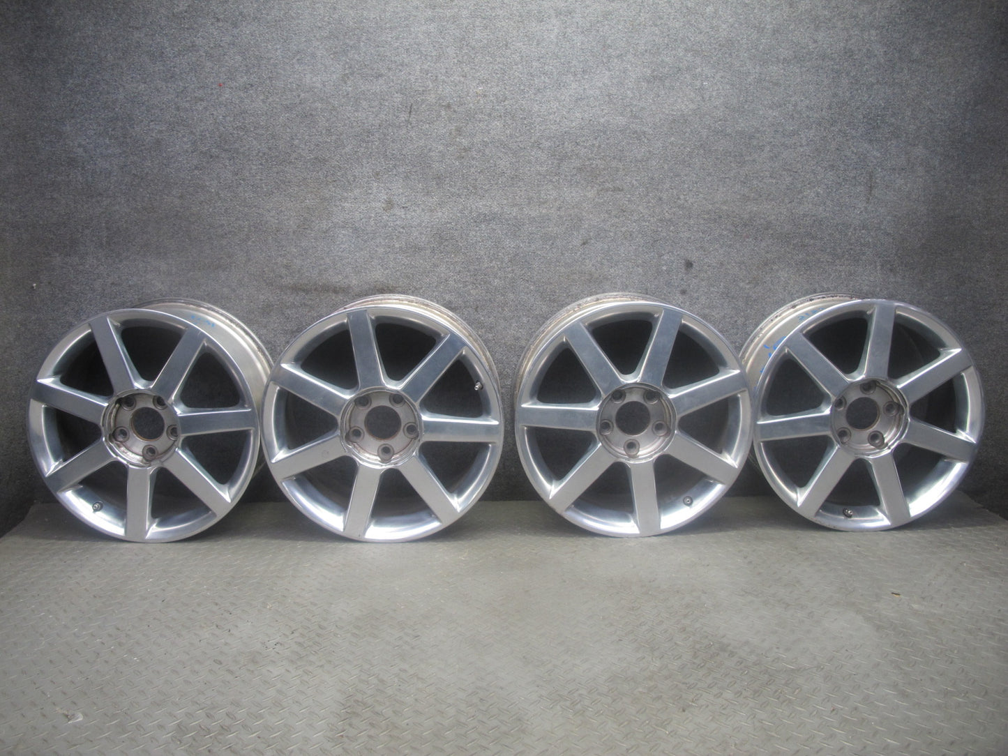 2004-2008 Cadillac XLR R18 18" 7-SPOKE Alloy Wheel Rim 18X8J ET61 Set of 4