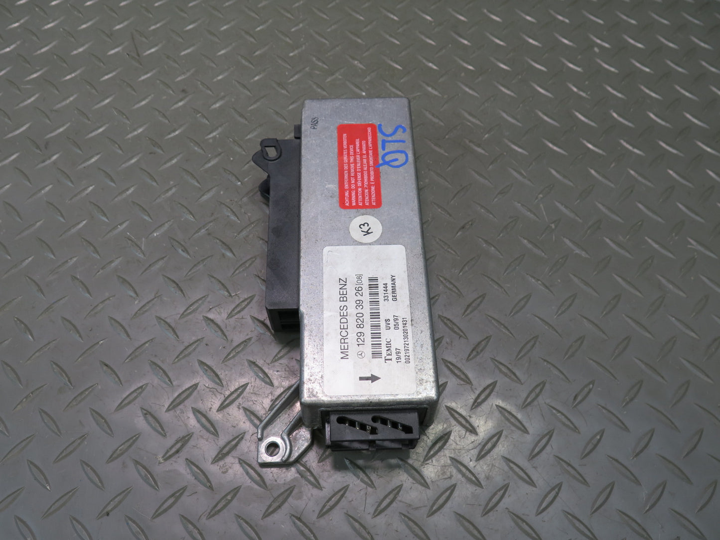 96-02 Mercedes R129 Sl-class TOP Convertible Control Module 1298203926 OEM
