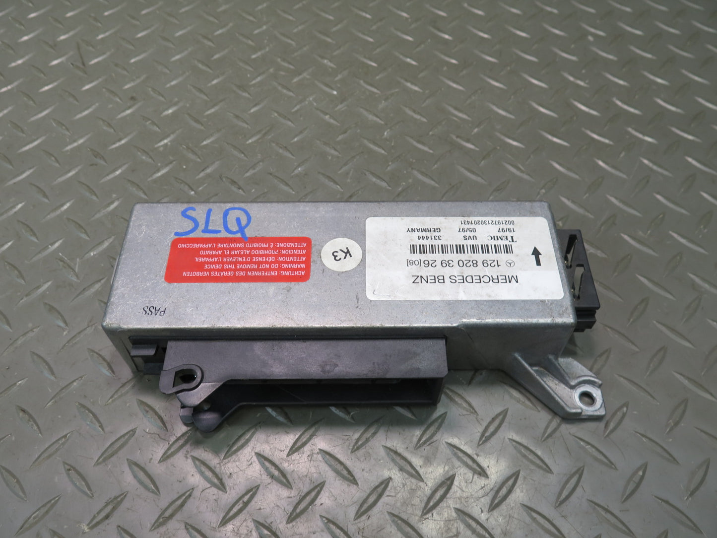 96-02 Mercedes R129 Sl-class TOP Convertible Control Module 1298203926 OEM